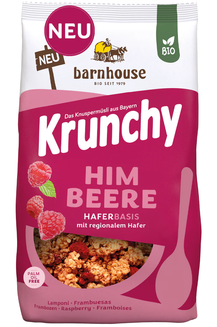 Neu: Krunchy Himbeere und Low Sugar (No) Choco